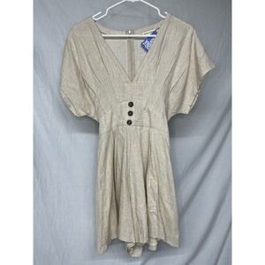 Main strip romper, size large